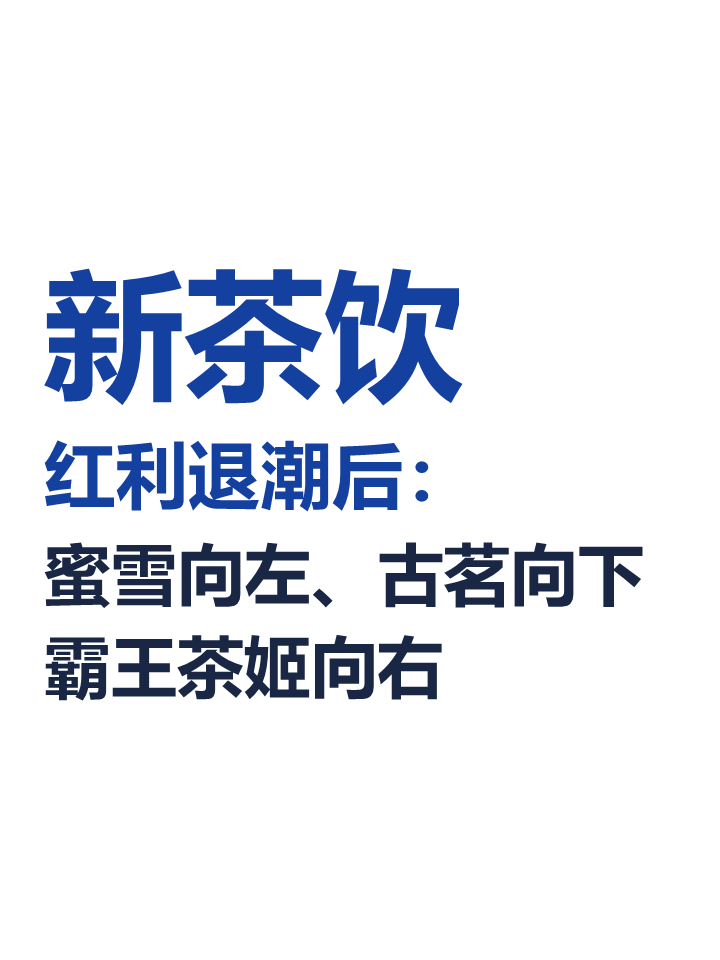 新茶饮：蜜雪向左、古茗向下、霸王茶姬向右 第2张